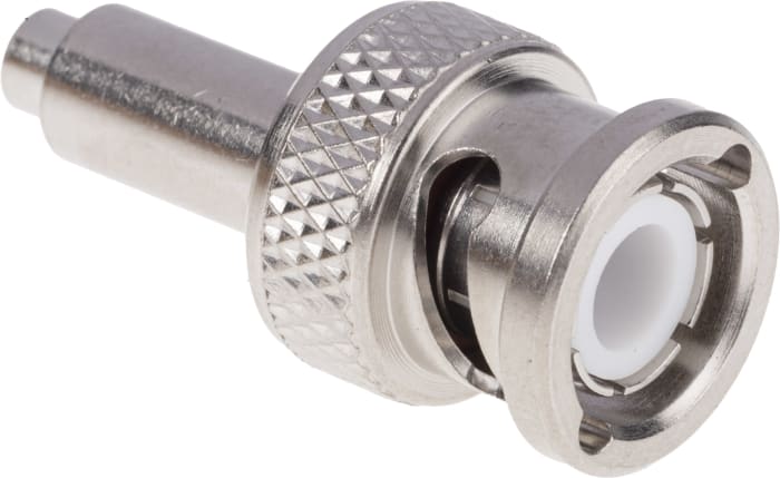 Connecteur BNC, Mâle, Droit A sertir, 50Ω, Montage sur câble, RG188, RG316