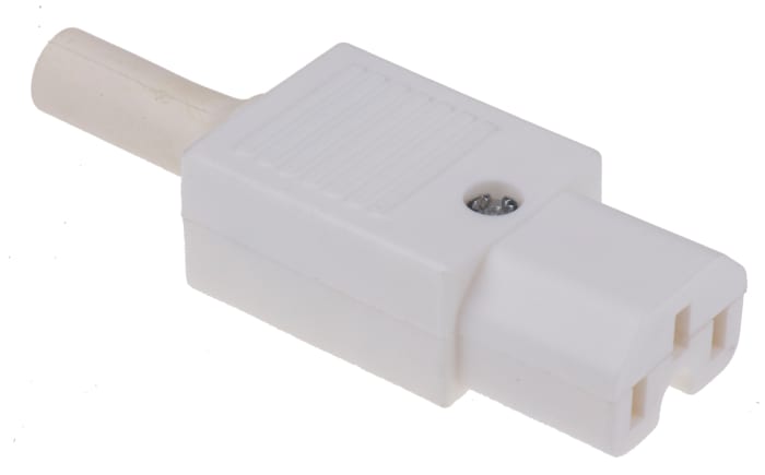 Bulgin C15 Cable Mount IEC Connector Socket, 10A, 250 V