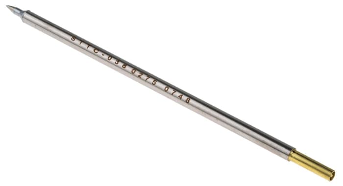Metcal STTC 1.5 mm Chisel Soldering Iron Tip for use with MX-H1-AV, MX-RM3E
