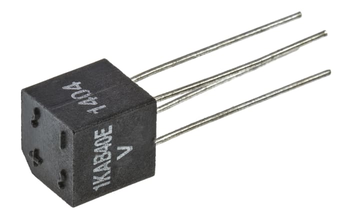 Vishay Bridge Rectifier, 1.2A, 400V, 4-Pin
