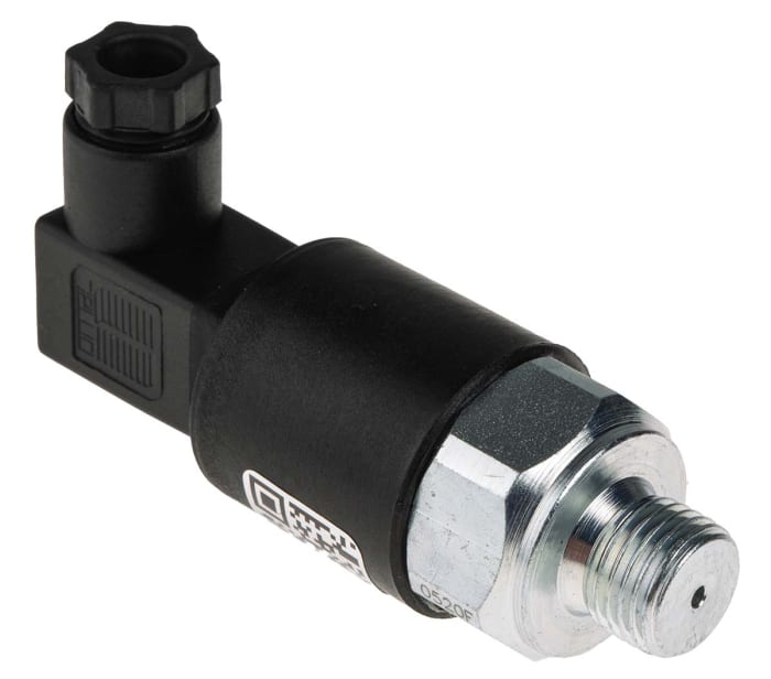 Tlakový spínač, řada: F4 G 1/4 Vypínací, zapínací 250V ac IP65, max. tlak: 50bar RS PRO