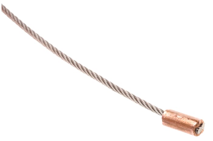 2m Plain Stainless Steel Suspension System Wire Rope, 1.5mm Wire Diameter