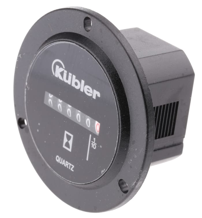 Kubler HR 76.1 Hour Meter, 6 Digit, 10 → 80 V dc