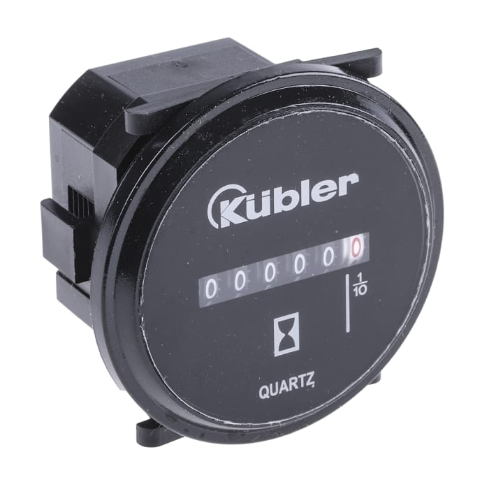 Kubler HR 76.2 Hour Meter, 6 Digit, 10 → 80 V dc
