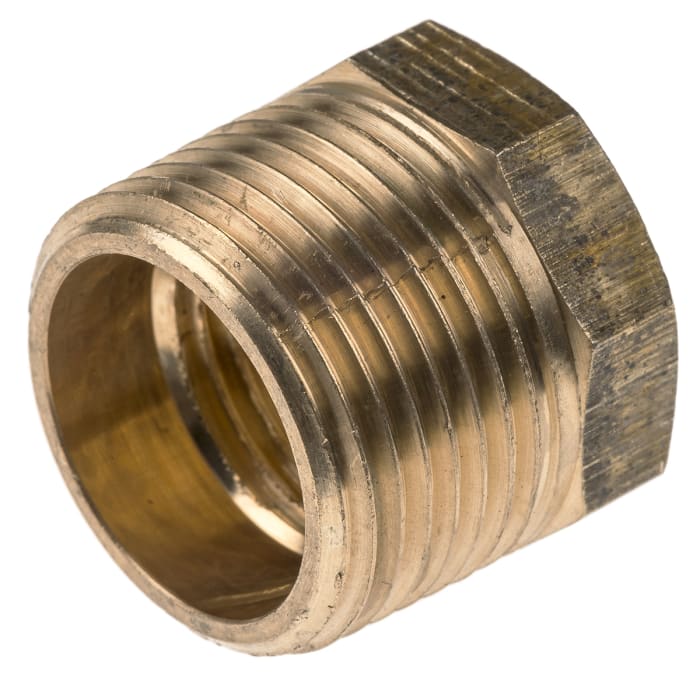 RS PRO | RS PRO Threaded Fitting, Straight Reducer Bush, Male BSPT 3 ...