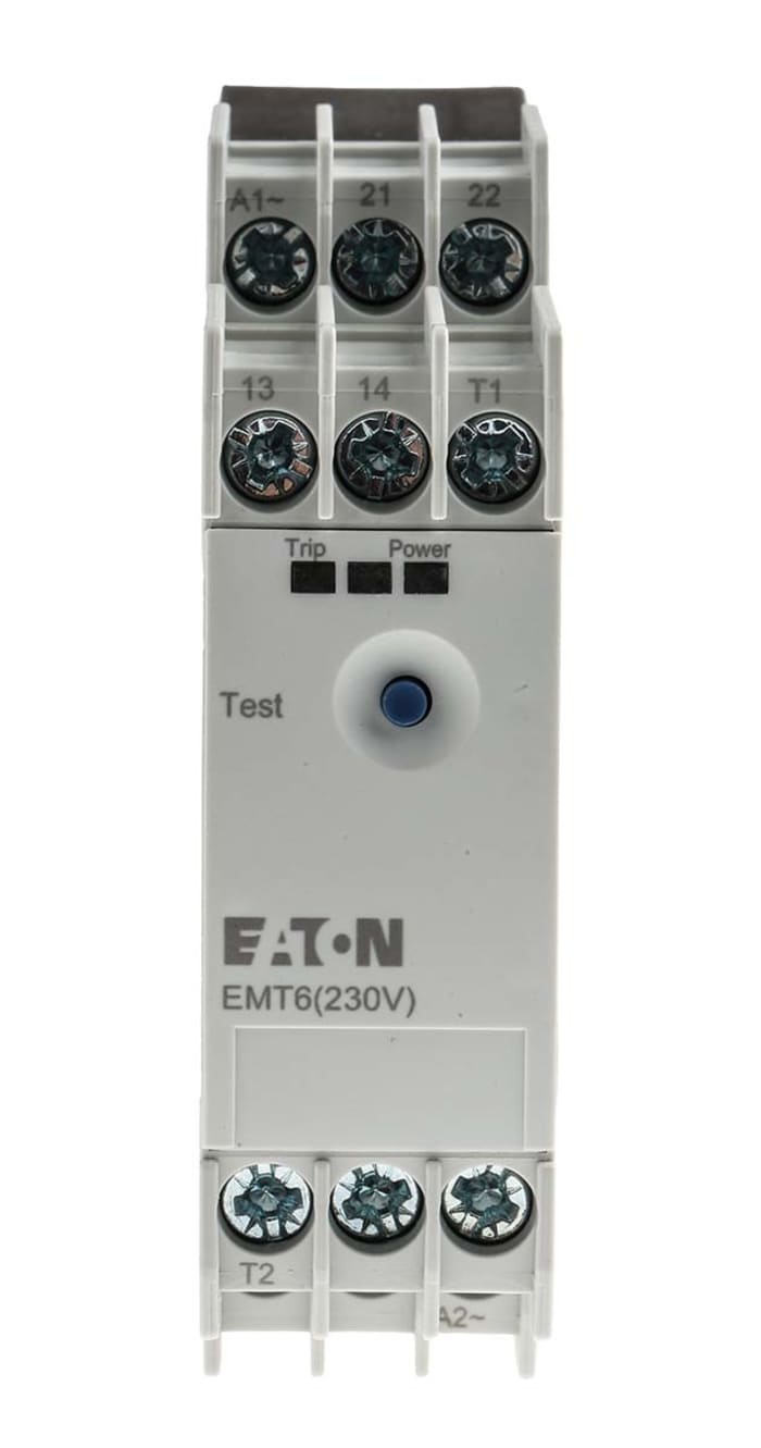 Eaton Overload Relay 1NO + 1NC, 3 A Contact Rating, 2 W, 230 Vac, EMT