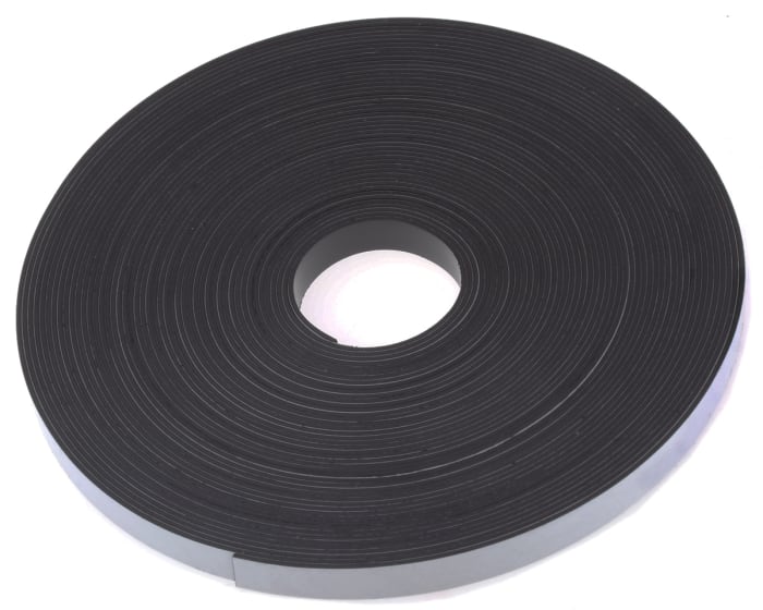 10m Magnetic Tape, Adhesive Back, 0.75mm Thickness