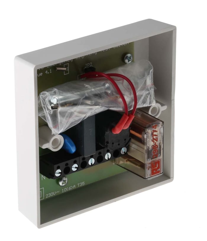RS PRO Emergency Light Test Switch, 240 V ac, 1 h, 10 min, 3 h Test