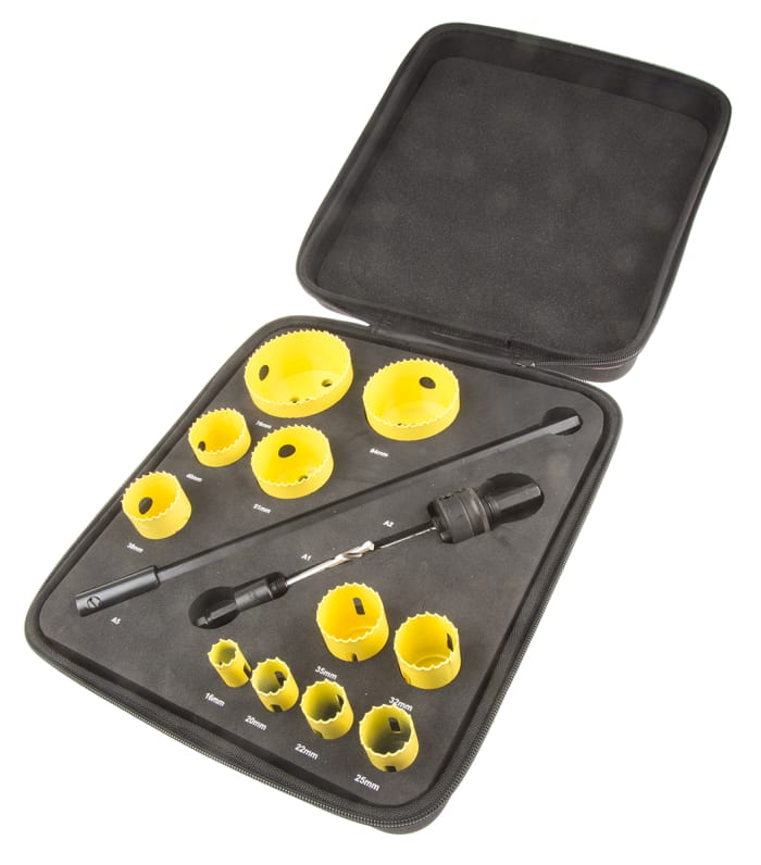 Starrett HSS 16 → 76mm Hole Saw Set