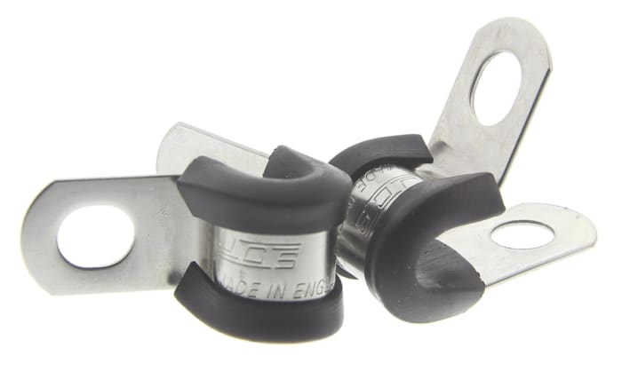 JCS 5mm Black, Stainless Steel 304 P Clip