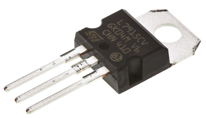 STMicroelectronics L7915CV, 1 Linear Voltage, Voltage Regulator 1.5A, -15 V 3-Pin, TO-220