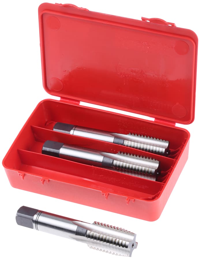Dormer Tap Set, M6 Thread, 1.0mm Pitch, Metric Standard, Hand Tap