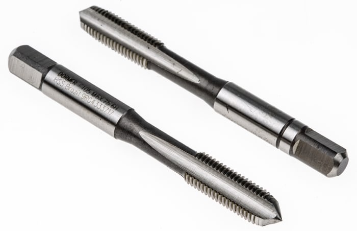 Set Di 2 Maschi Per Filettatura, M 5 X 0,75 MF HSS DIN13, Filettatura Destra, M5 X 0,75 - Foto 2