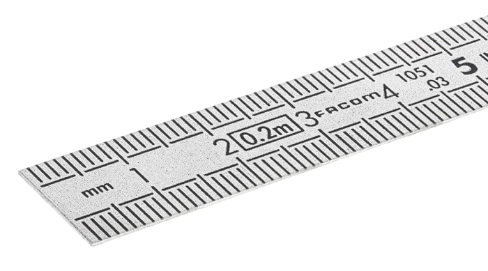 Facom 200mm Stainless Steel Metric Ruler