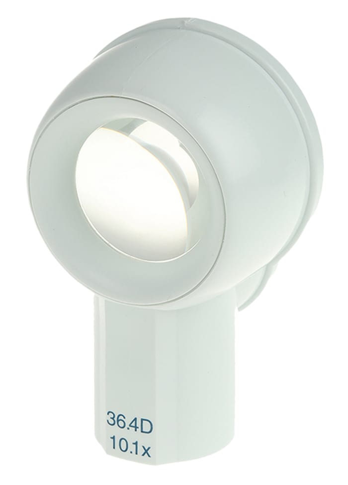Coil Illuminated Magnifier, 10.1X x Magnification, 34mm Diameter
