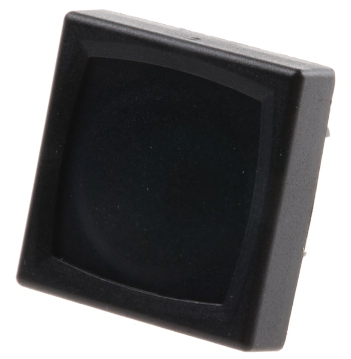 Schurter Black Tactile Switch, SPST 125 mA @ 48 V dc