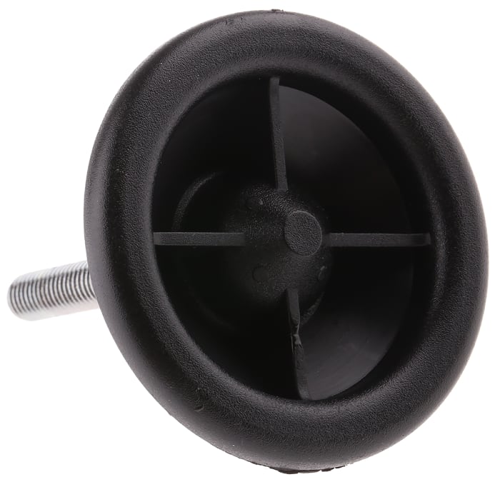 Nu-Tech Engineering PA Reinforced Nylon Adjustable Foot, 300kg Static Load Capacity 10° Tilt Angle