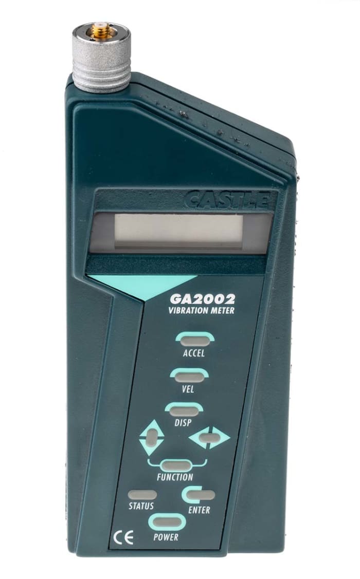 Castle GA2002 Vibration Meter - Acceleration, Displacement, Velocity, 1 Axis