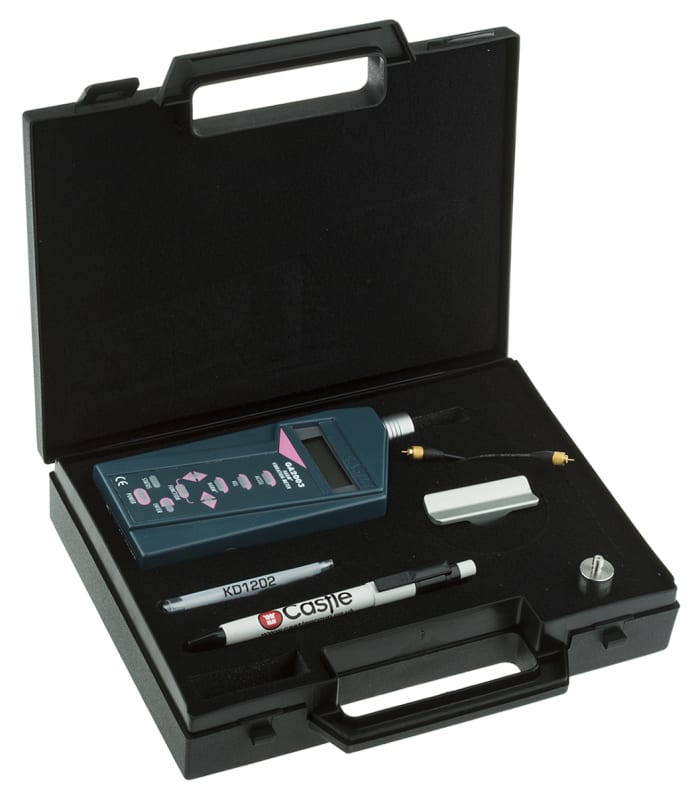 Castle GA 2003 Vibration Meter - Acceleration, Displacement, HARM, Velocity, 1 Axis
