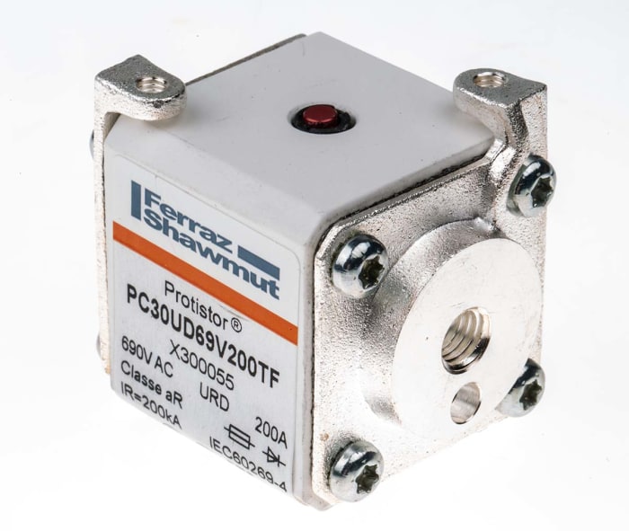 X300055 Mersen Mersen 200A size 30 FF Square Body Fuse, aR, 700V