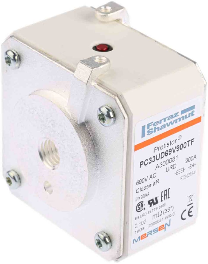 A300081 Mersen Mersen 900A size 33 FF Square Body Fuse, aR, 700V