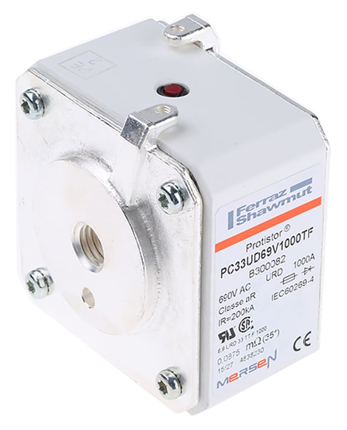 B300082 Mersen Mersen 1kA size 33 FF Square Body Fuse, aR, 700V 304