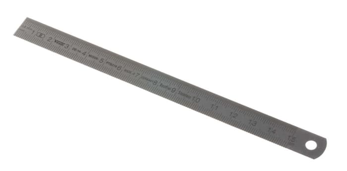 Règlet 150mm MikronTec, Métrique, en Acier inoxydable