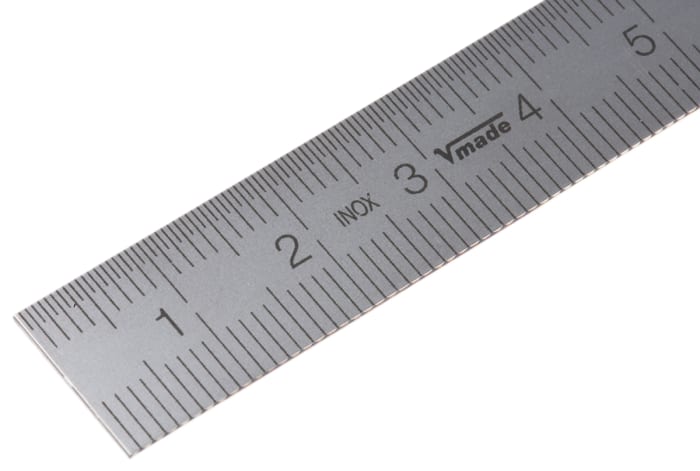 901 200MM MikronTec | MikronTec 2 mm Stainless Steel Ruler Metric | 304 ...