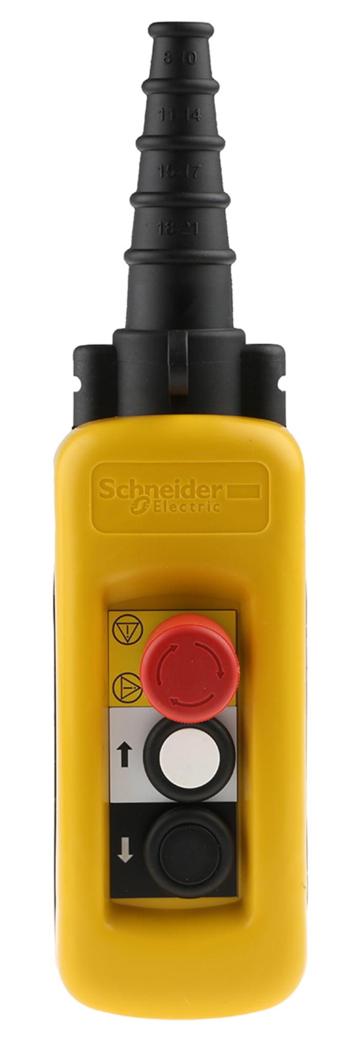 Schneider Electric Vinç Kumanda Kutusu, 3 Mekanik Kilitlemeli, 2NO/NC, Sarı, 600V, IP65