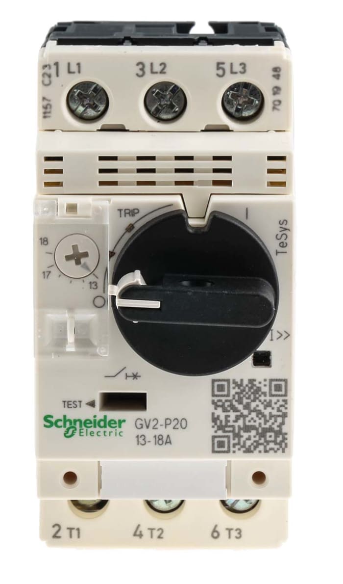 Schneider Electric GV2P20 Прерыватель цепи для защиты двигателя