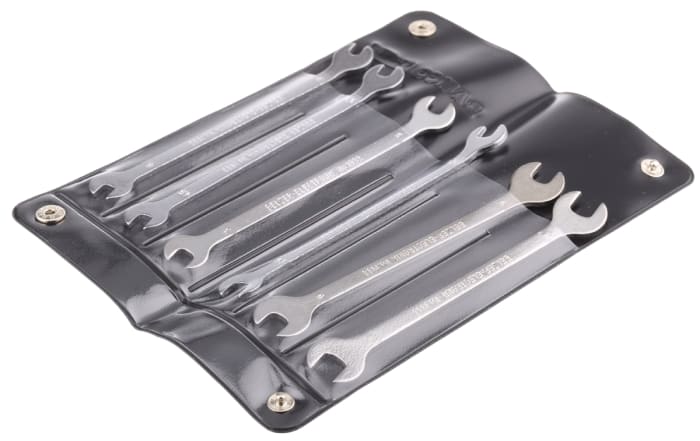 Bahco 1933M Series 6-Piece Spanner Set, 4 → 7 mm, Alloy Steel