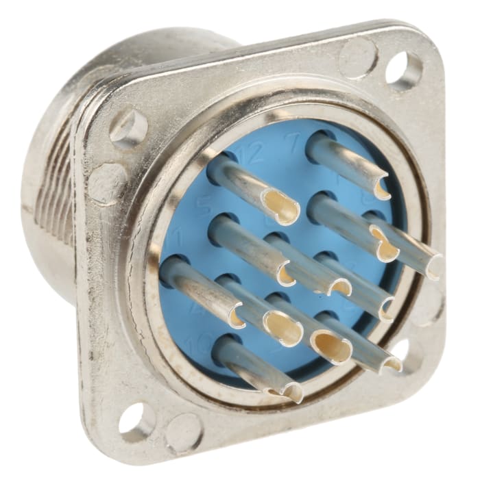 5366 120 06 Jaeger Jaeger 12 Way Panel Mount MIL Spec Circular