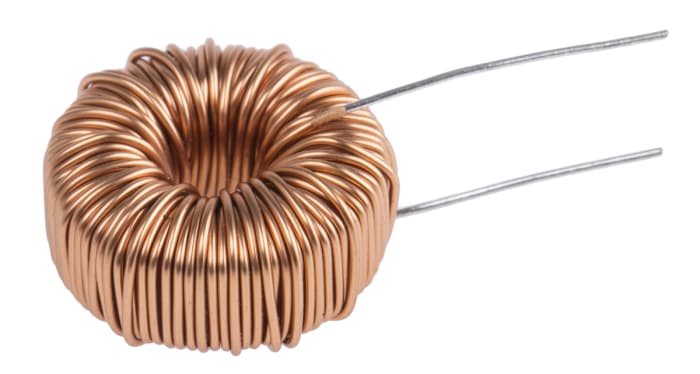 Wurth 470 μH ±20% Composite Iron Powder Toroidal Inductor, 1.6A Idc, 225mΩ Rdc, WE-FI