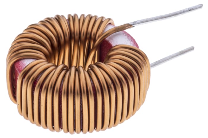 Wurth 150 μH ±20% Composite Iron Powder Toroidal Inductor, 6.1A Idc, 45mΩ Rdc, WE-FI