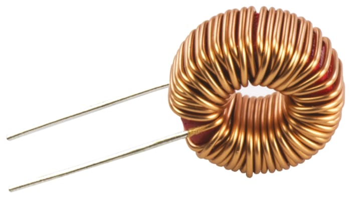 Wurth 100 μH ±20% Composite Iron Powder Toroidal Inductor, 2.5A Idc, 80mΩ Rdc, WE-FI