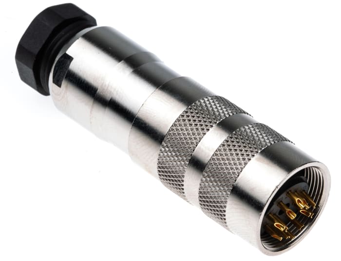 binder Circular Connector, 12 Contacts, Cable Mount, Miniature Connector, Socket, Female, IP67, 423 Series