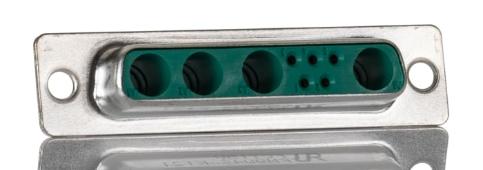 FCT from Molex FM 9 Way Panel Mount D-sub Connector Socket, 2.84mm Pitch