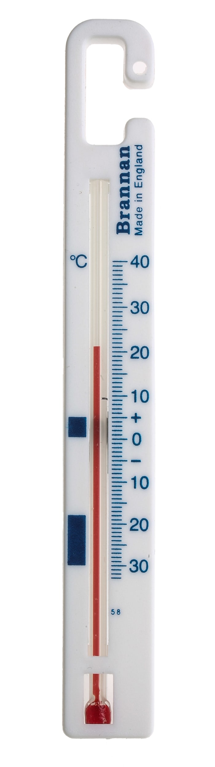 Brannan Freezer, Fridge Glass Thermometer, +40 °C max
