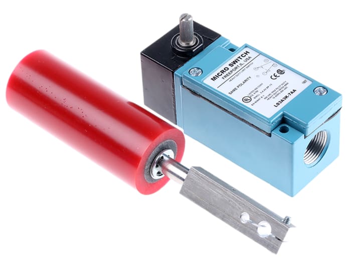 Interruptor de final de carrera con Palanca de rodillo Honeywell HDLS, IP40 SPDT Zinc Presofundido 240 V ac 10 A