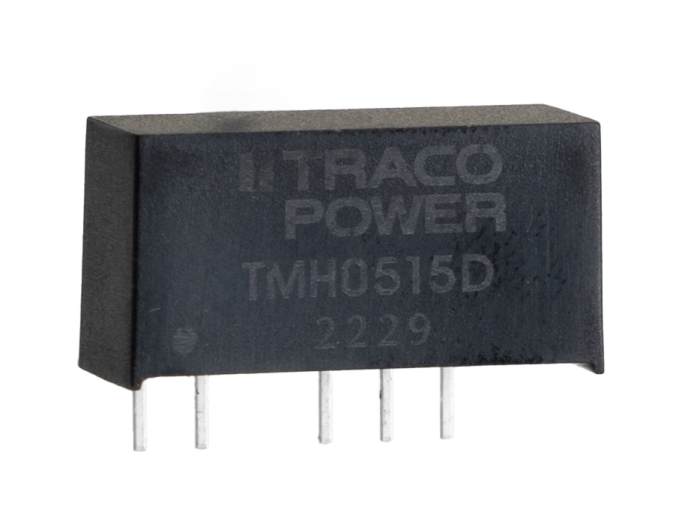 Convertidor dc-dc 2W, Salida ±15V dc, 66mA, ±10% No No