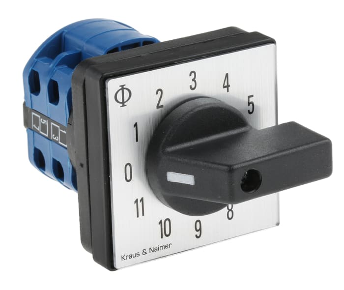 CAD11A543/GBA001EF Kraus & Naimer Kraus & Naimer 12 Position Rotary