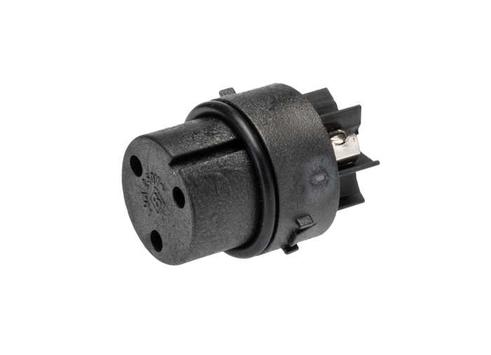 Bulgin Female Connector Insert 3 Way for use with Mini Buccaneer Connector