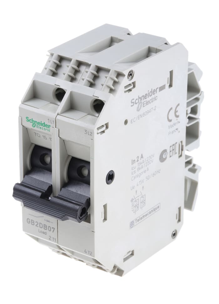 Schneider Electric GB2DB07 Тепловой магнитный автоматический выключатель