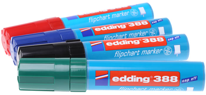 Marqueur PaperBoard Edding, , assortiment de couleurs, Pointe ronde, Large, extra large, moyen