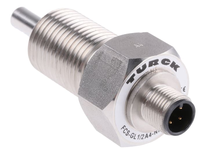Capteur de débit Turck FCS pour Gaz, liquides, 1 cm/s (eau), 3 cm/s (huile) à 150 cm/s (eau), 300 cm/s (huile), raccord