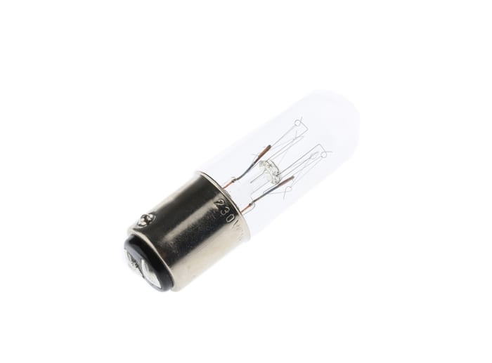 Werma Incandescent Clear Bulb, BA15d 230 V