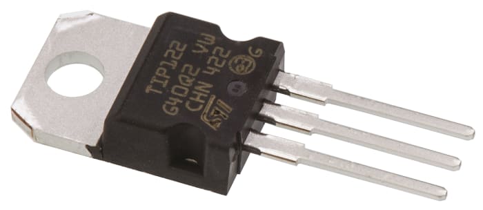 STMicroelectronics TIP122 NPN Darlington Transistor, 8 A 100 V HFE:1000, 3-Pin TO-220