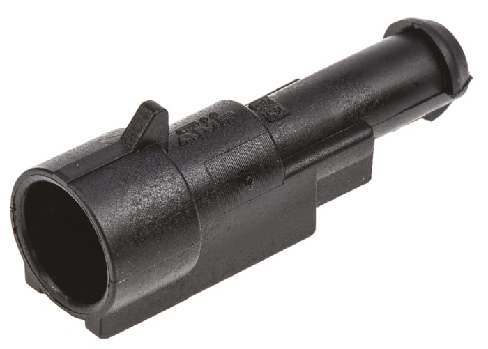 TE Connectivity, AMP Superseal 1.5 Connector Housing Plug 1 Way 282103-1