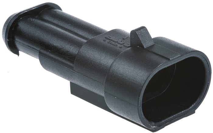 Mâle série AMP Superseal 1.5, 2 contacts