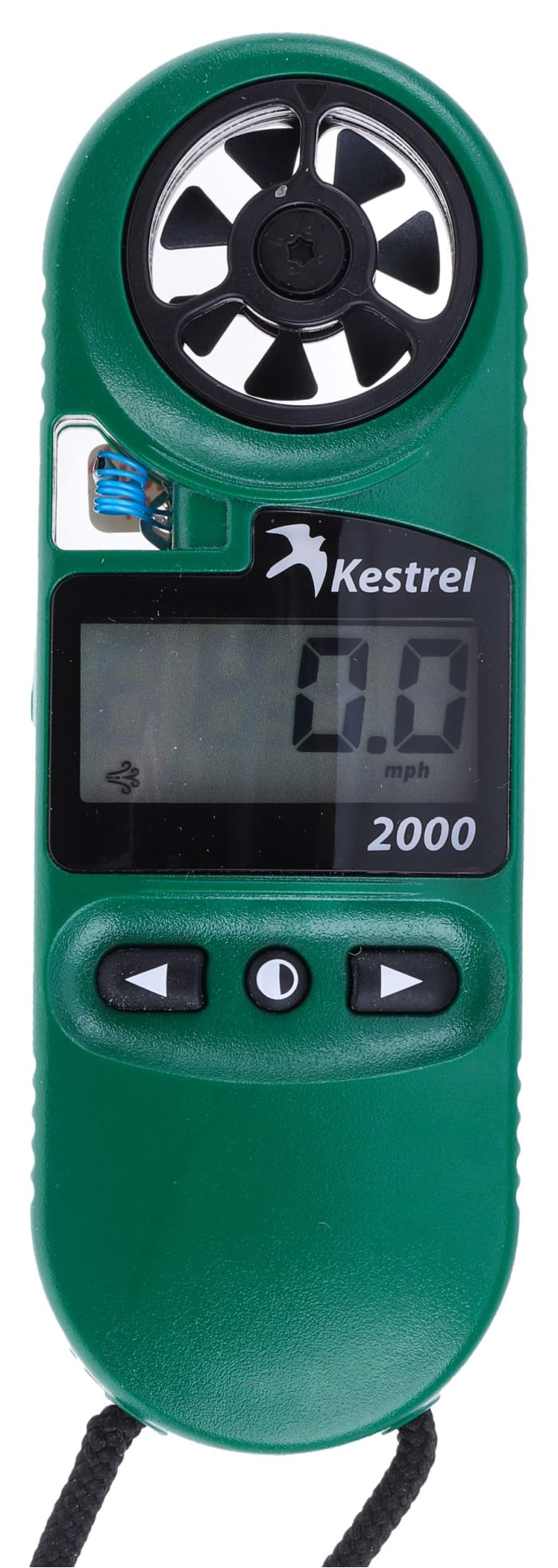 Anemómetro Kestrel KESTREL 2000, medición de Velocidad del aire, Temperatura, Temperatura de Sensación